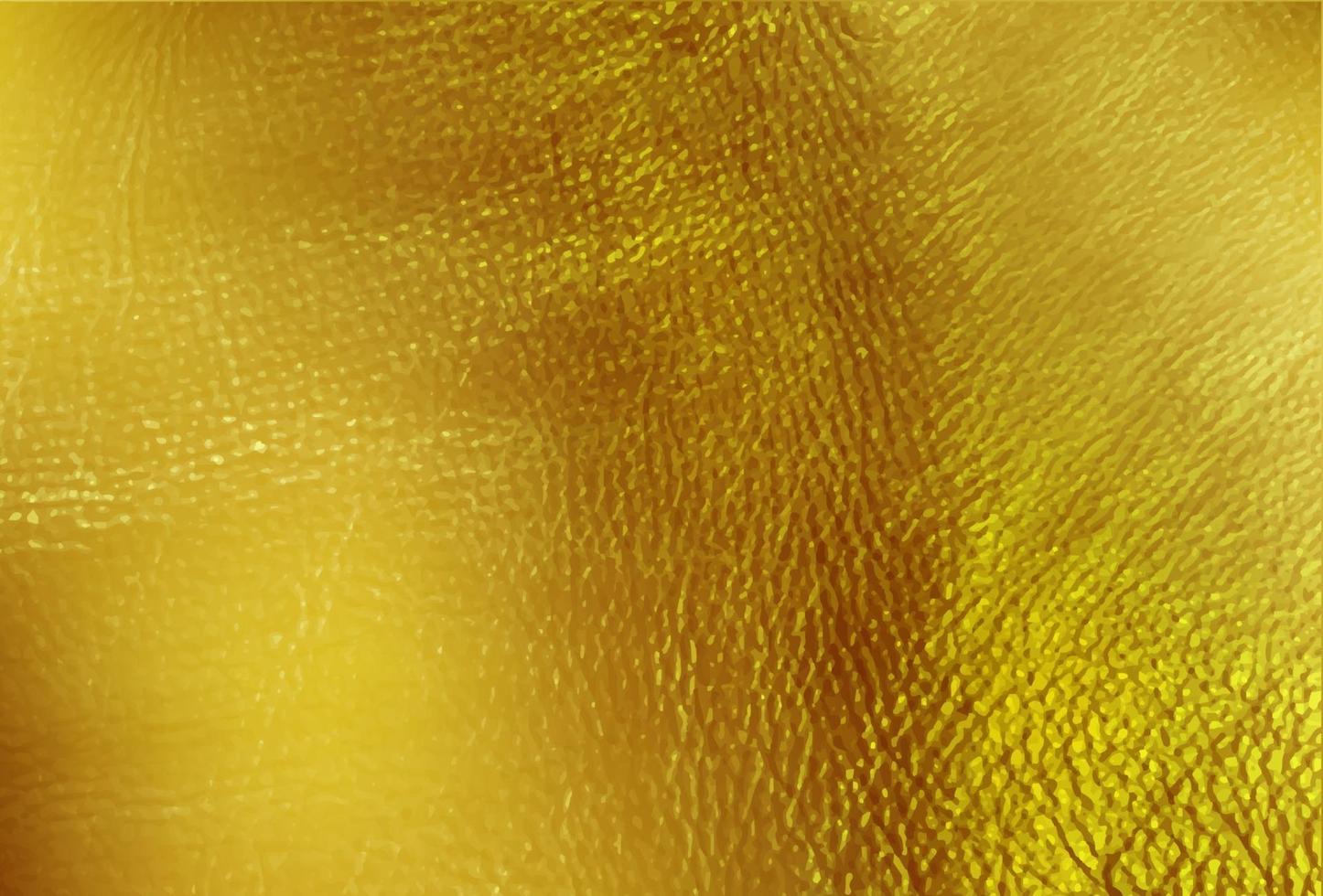 Shiny gold texture foil paper or metal vector