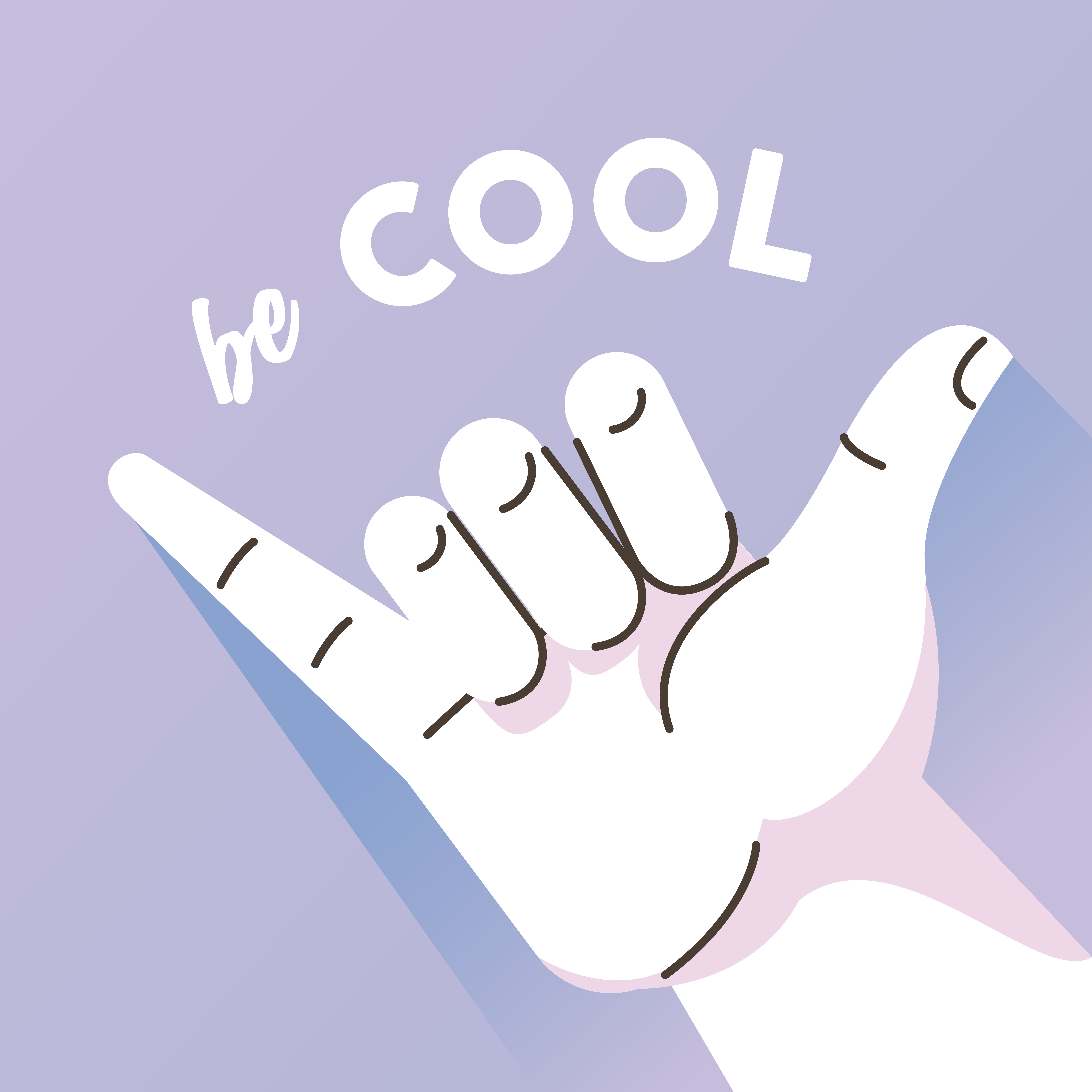  hand human cool symbol gesture and lettering 2469171 Vector Art at Vecteezy