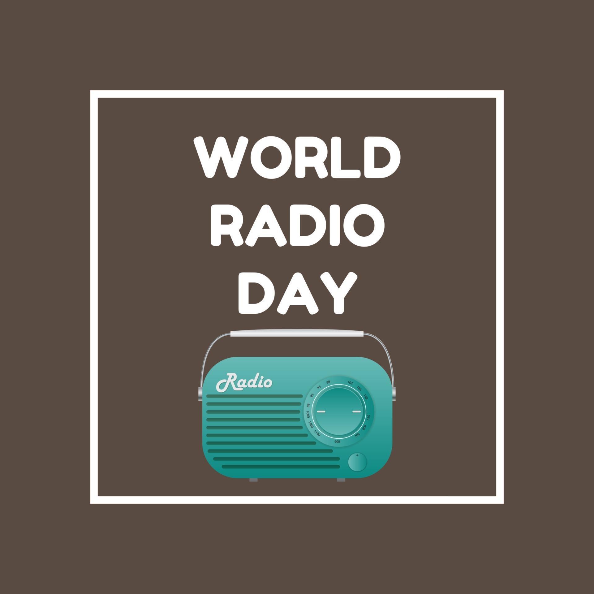 World Radio Day Background Vector Illustration 2469953 Vector Art at