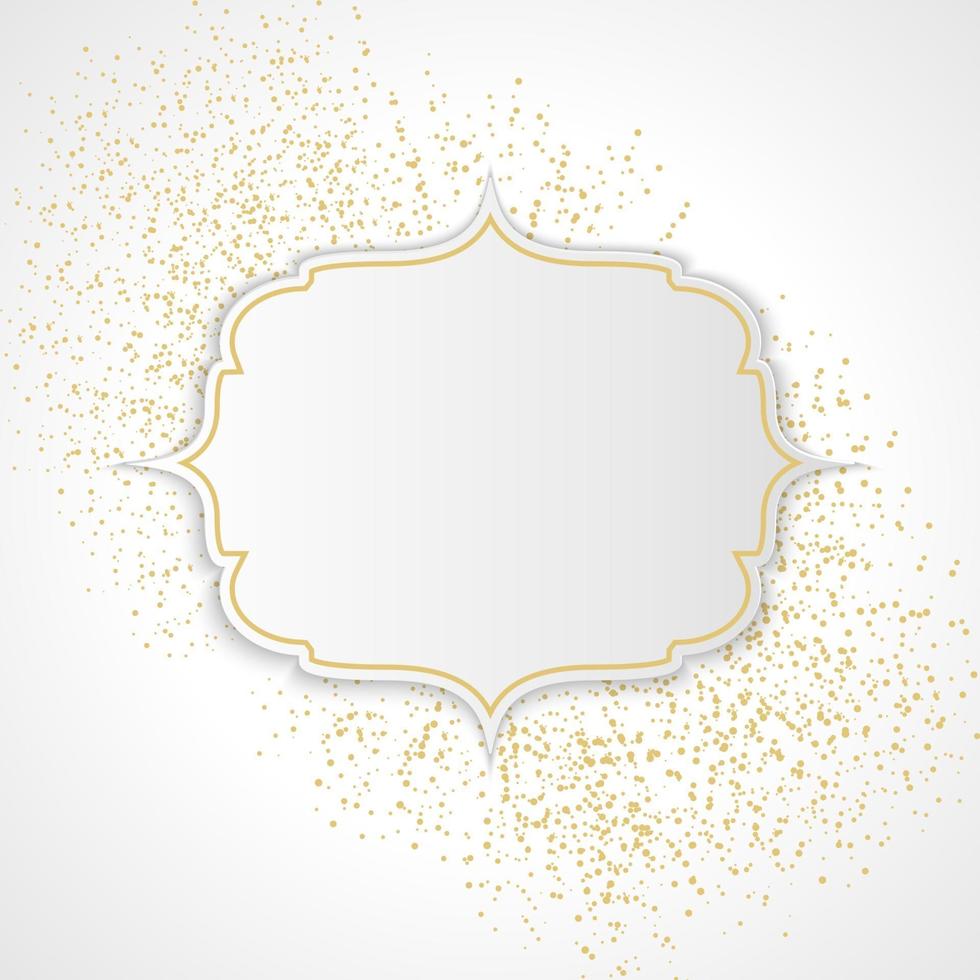 Abstract Party Frame Background Vector Illustration