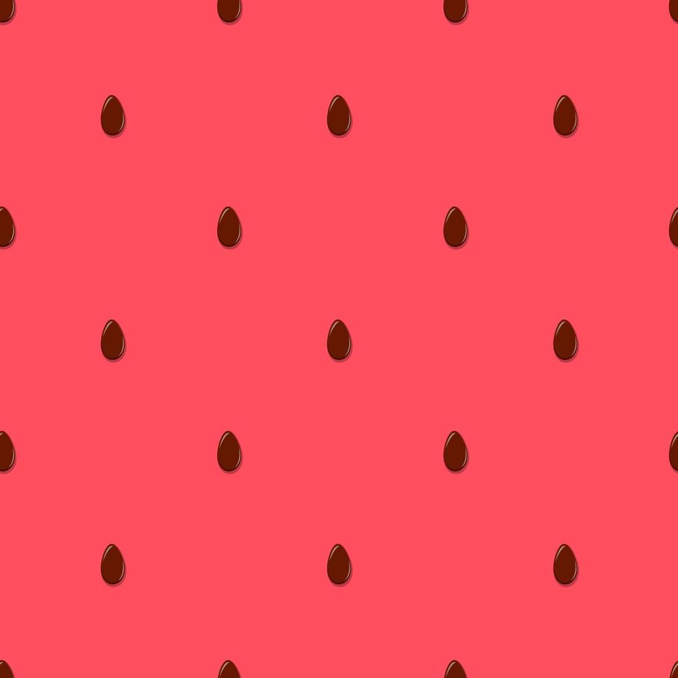 Watermelon Seamless Pattern Background Vector Illustration