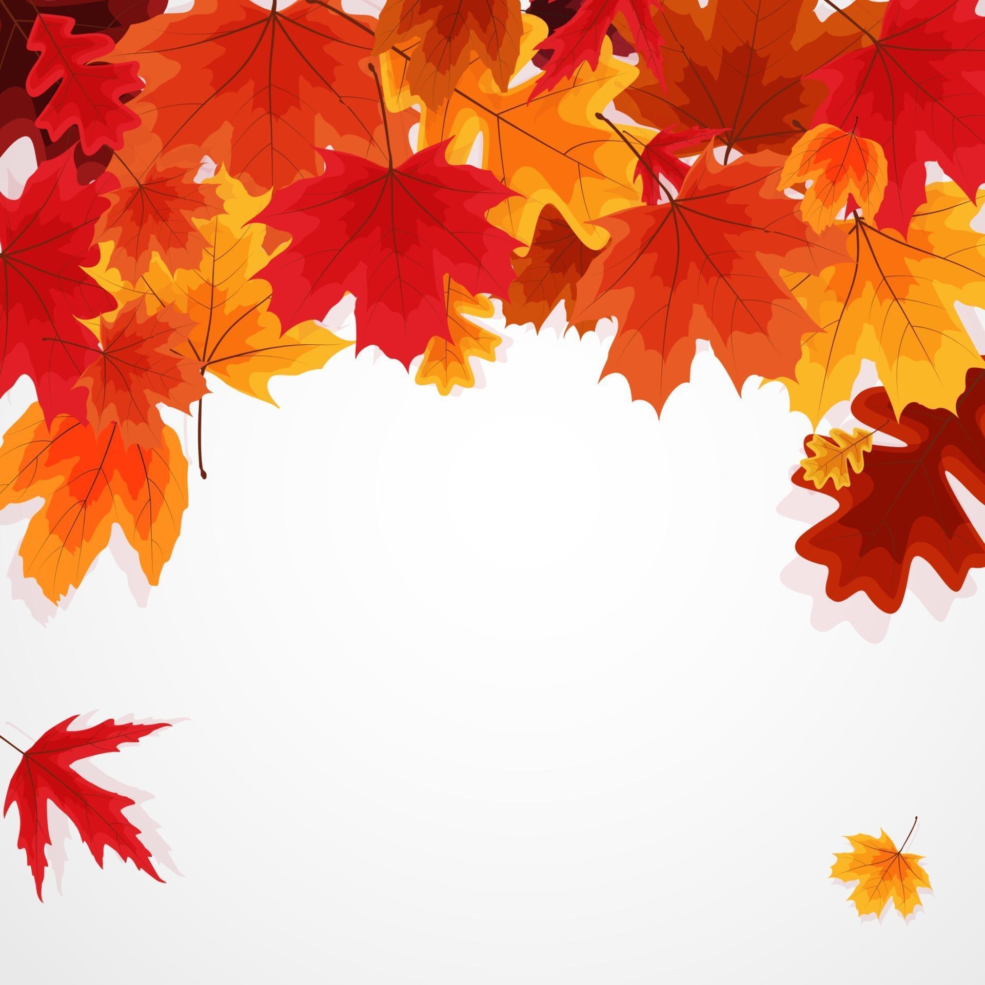 Shiny Autumn Leaves Banner Background 2470008 Vector Art at Vecteezy