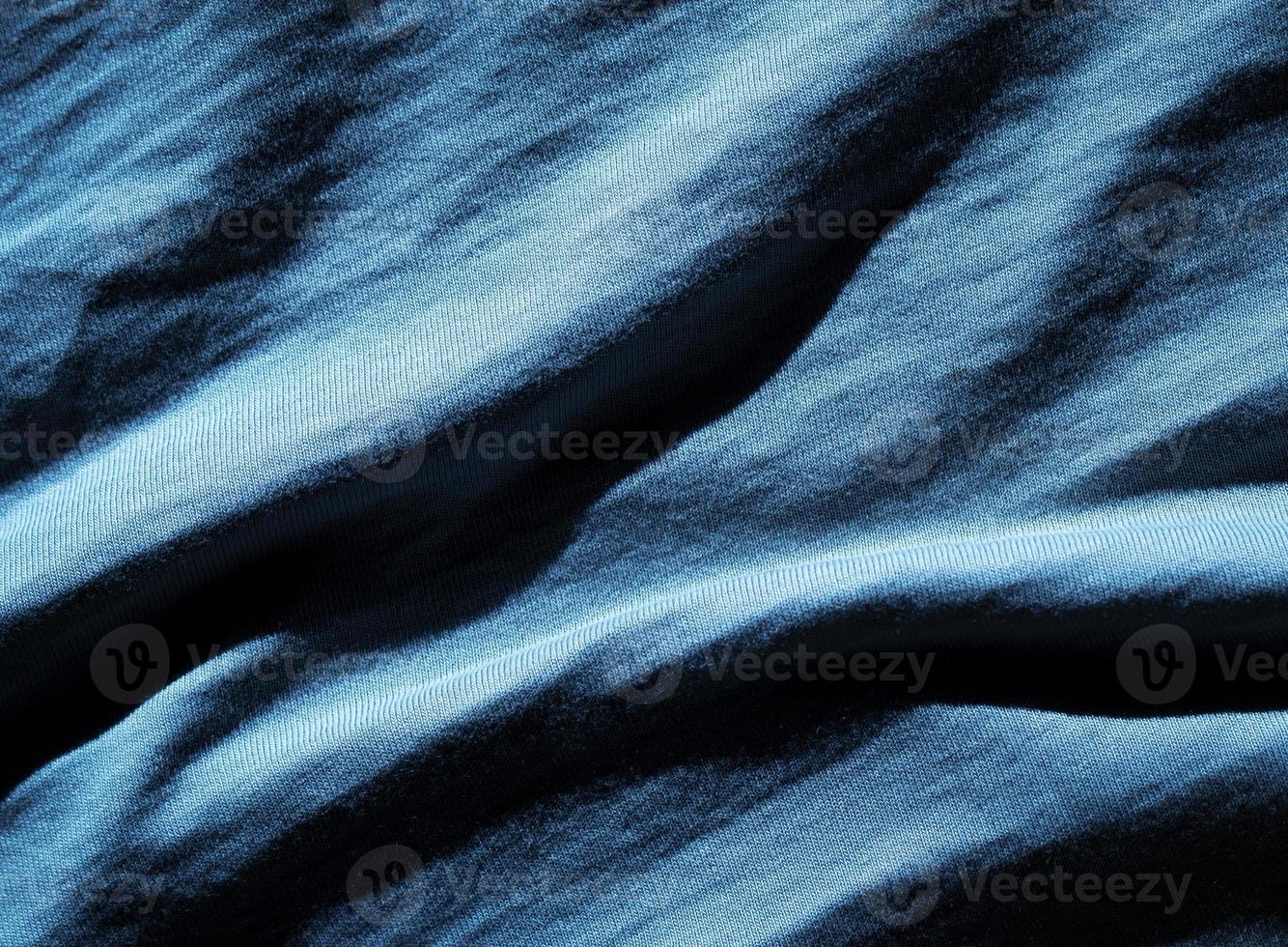 detalle abstracto de tela de algodón foto