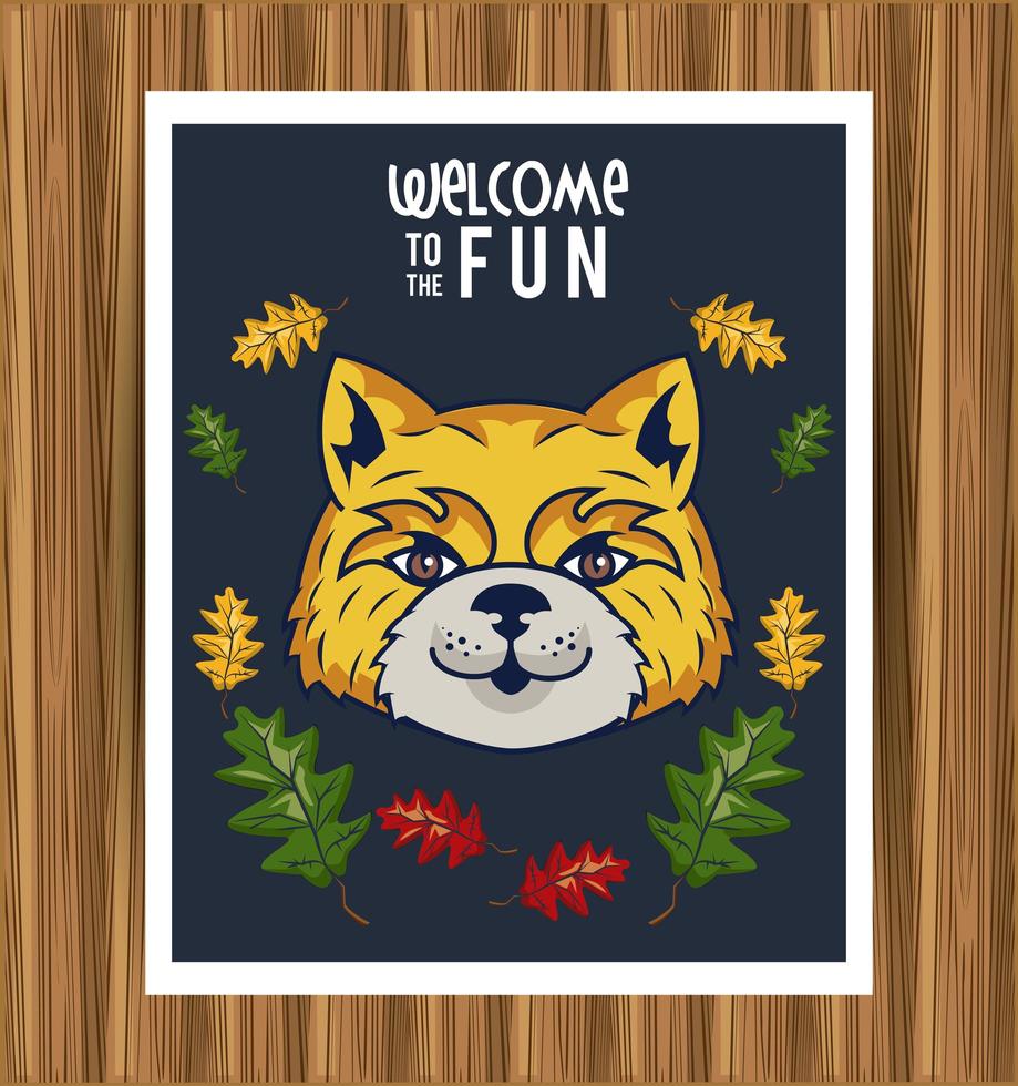 wild tigress spirit creative design vector