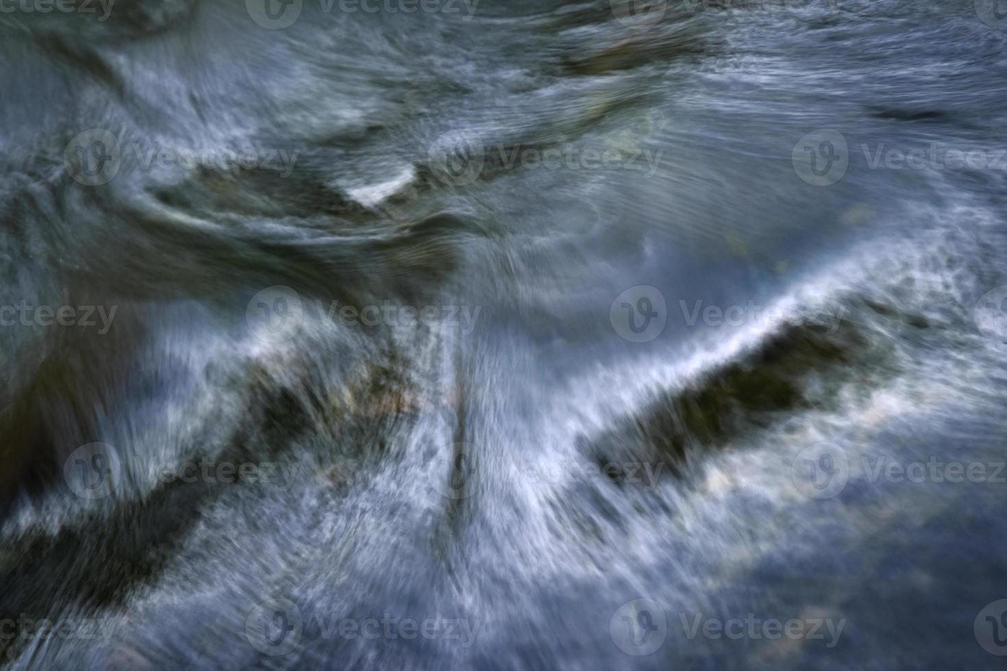 Abstract blurred water surface background photo