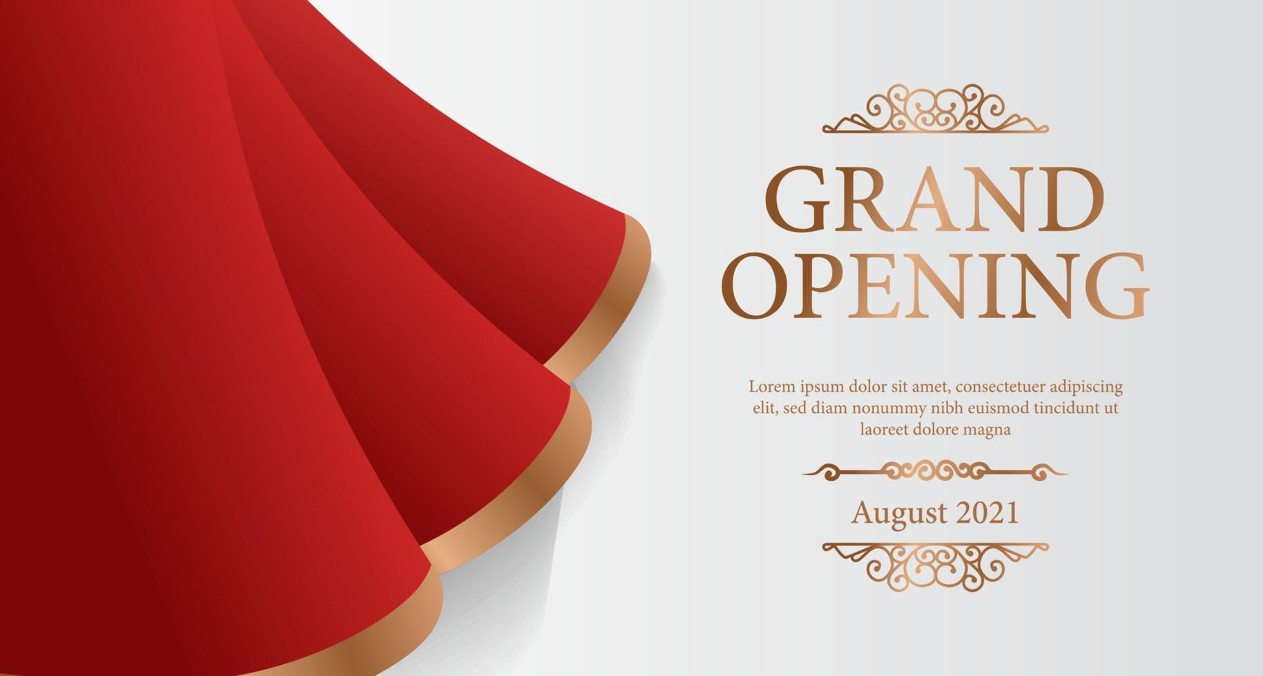 Grand Opening Banner-Red