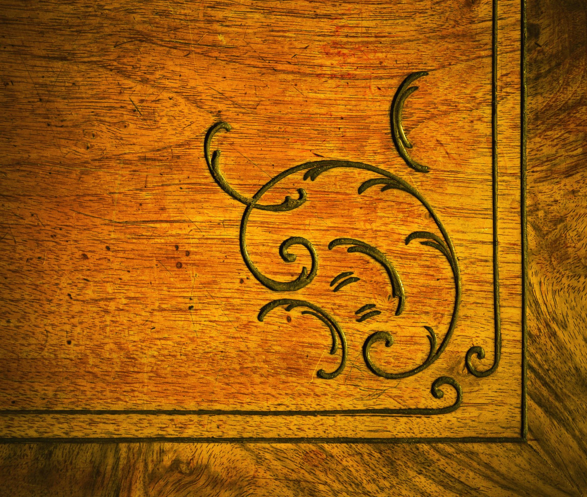 Ancient ornament on an old table top 2470207 Stock Photo at Vecteezy