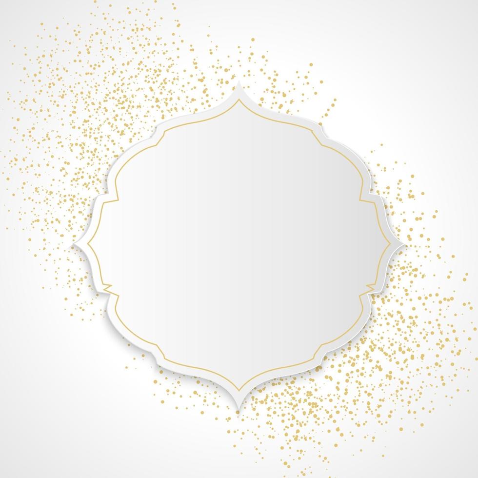 Abstract Party Frame Background Vector Illustration