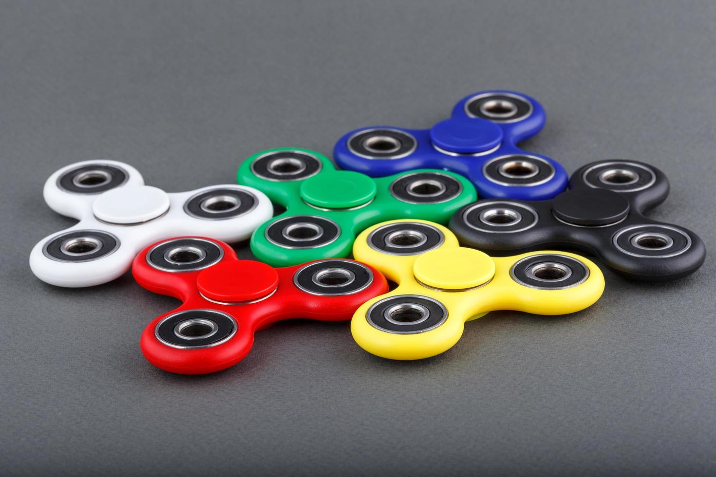 Fidget spinner relaxing toy photo