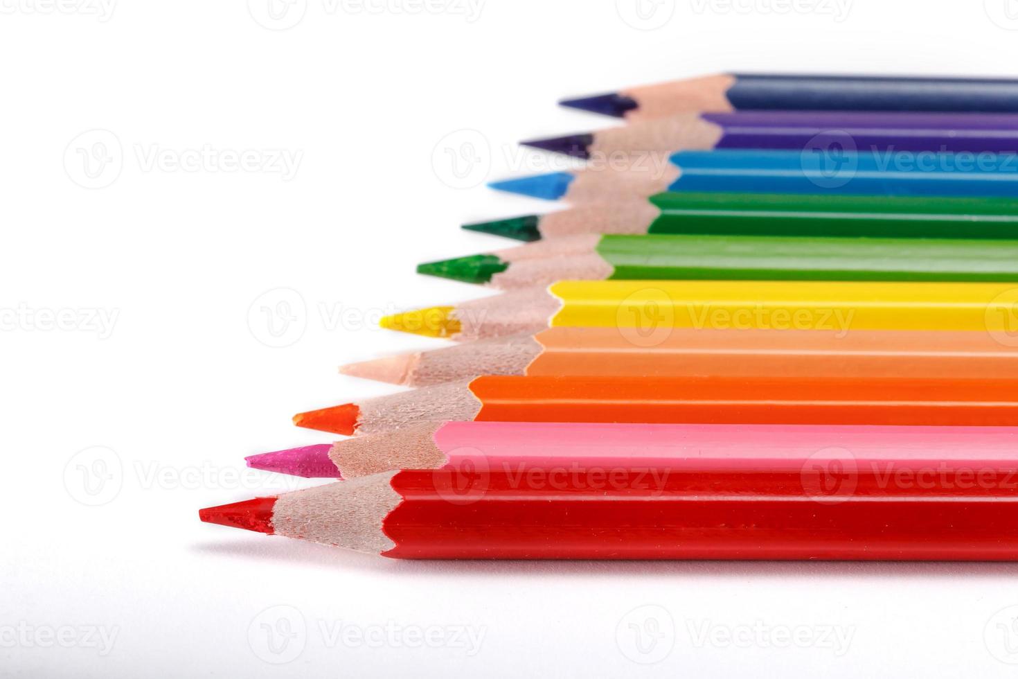 Educational color pencils photo