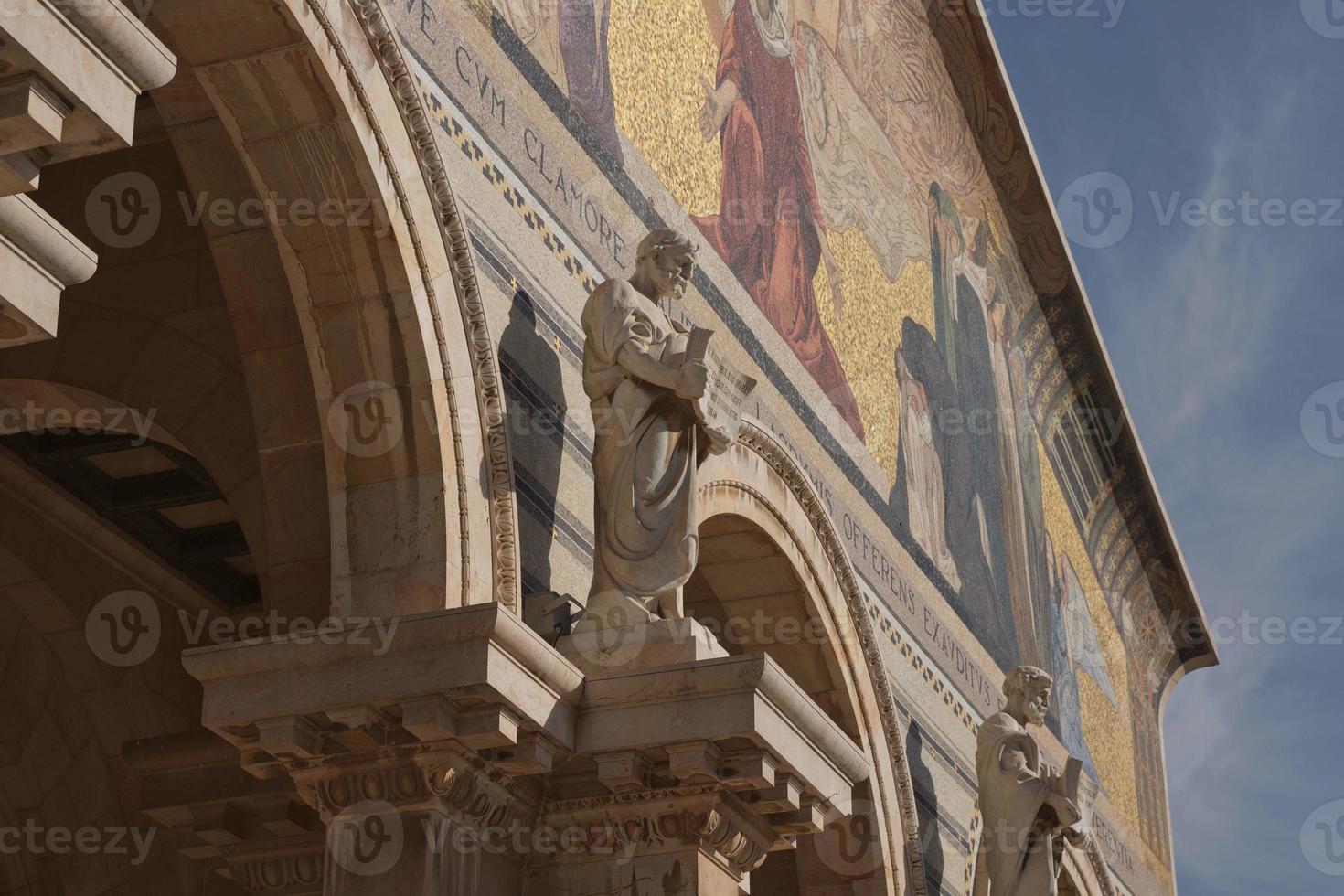 Church of All Nations in Garden Gethsemane on Mount of Olives Jerusalem Israel photo