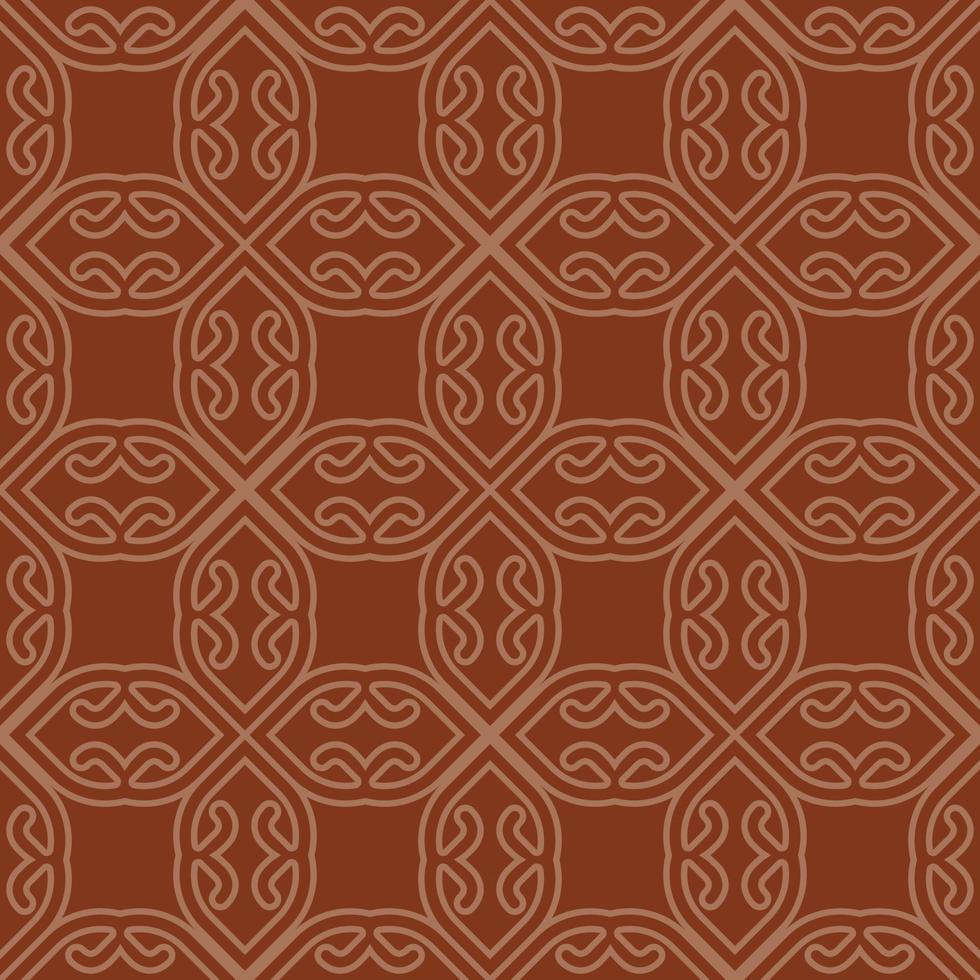 fabric abstract ethnic flower pattern vector