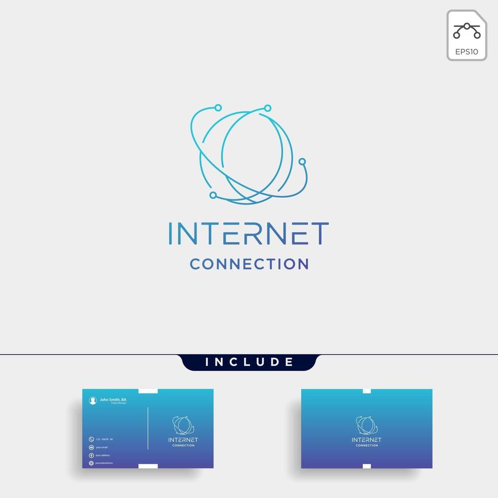 INTERNET LOGO SIMPLE LINE browser symbol icon sign vector