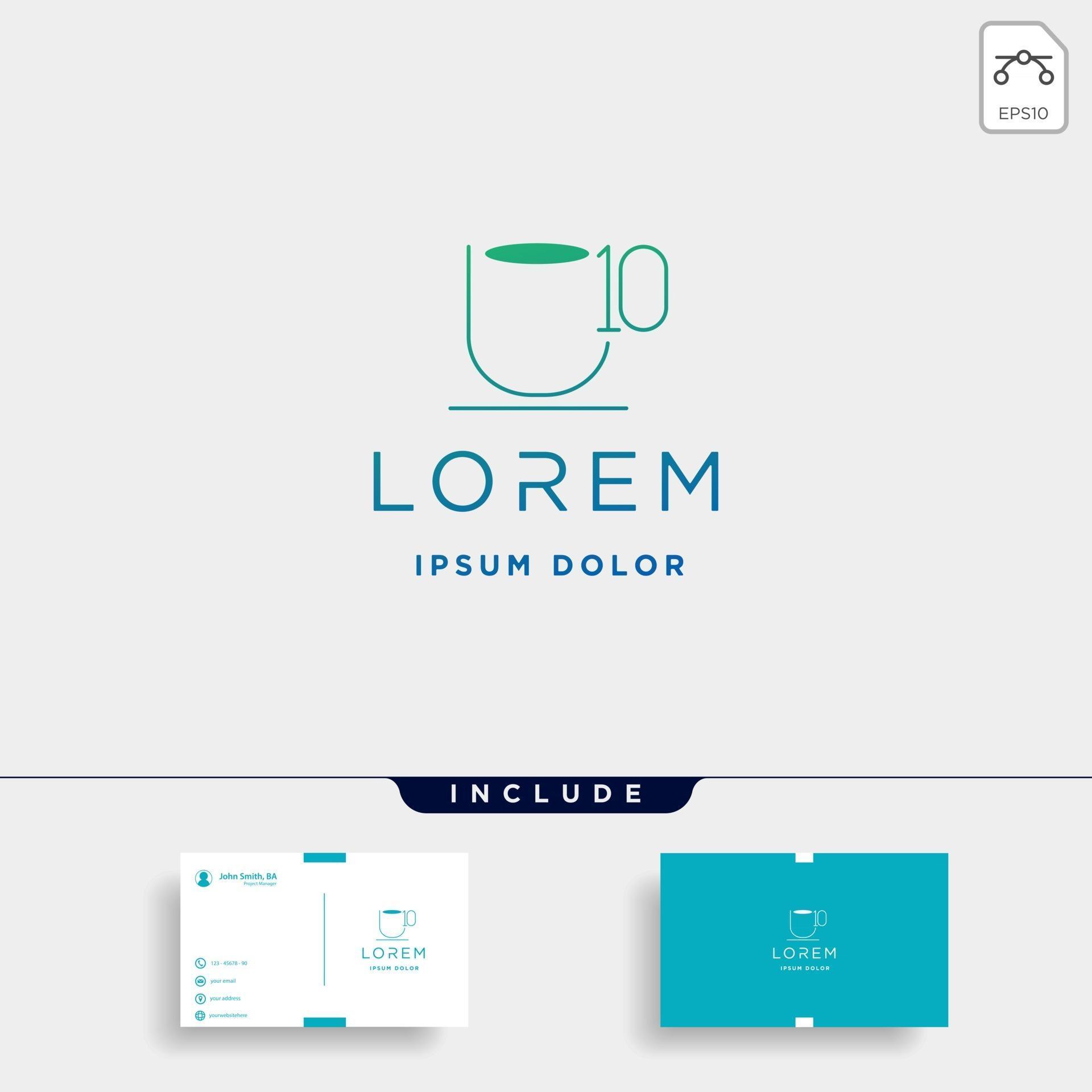 internet cafe logo design vector binary code icon 2472730 Vector Art at ...