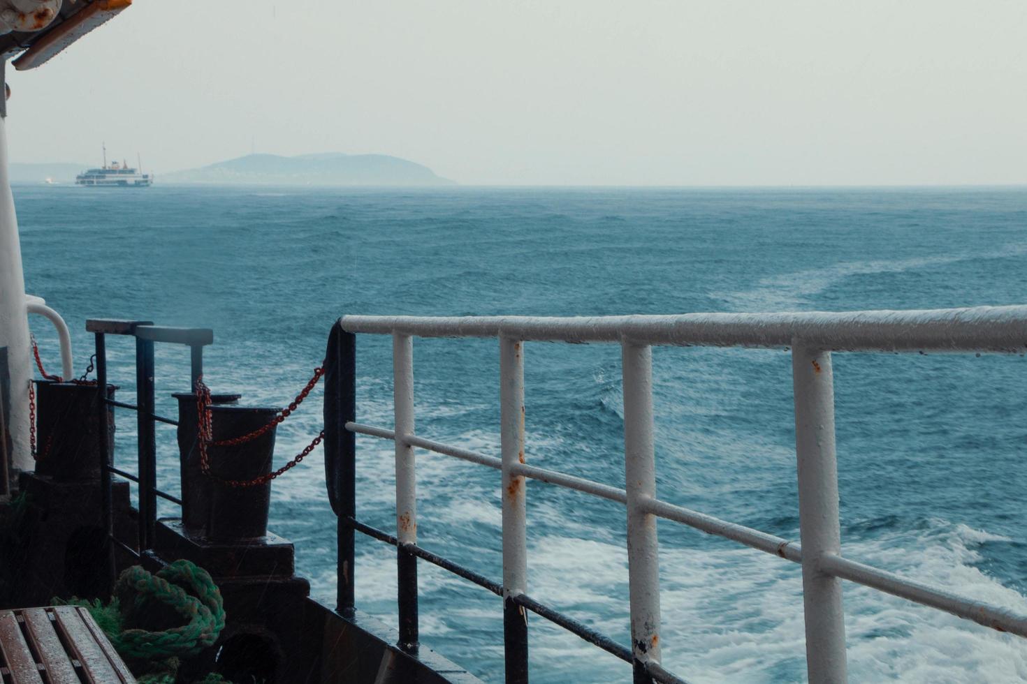 una vista desde el ferry foto