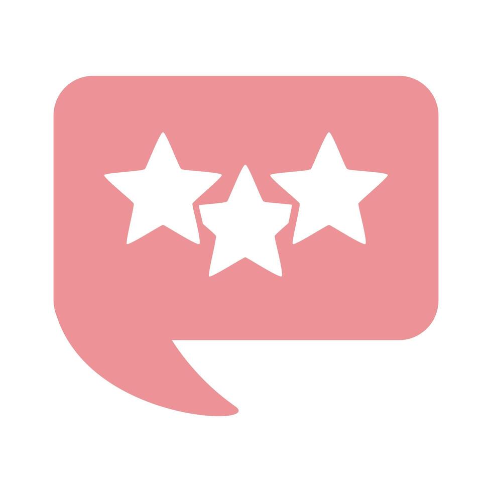 stars quality flat style icon vector