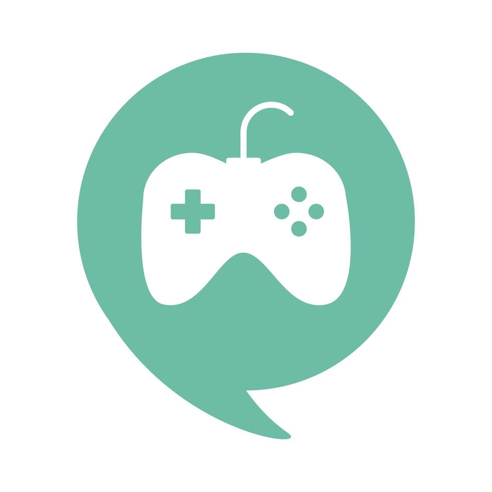 video game control flat style icon vector