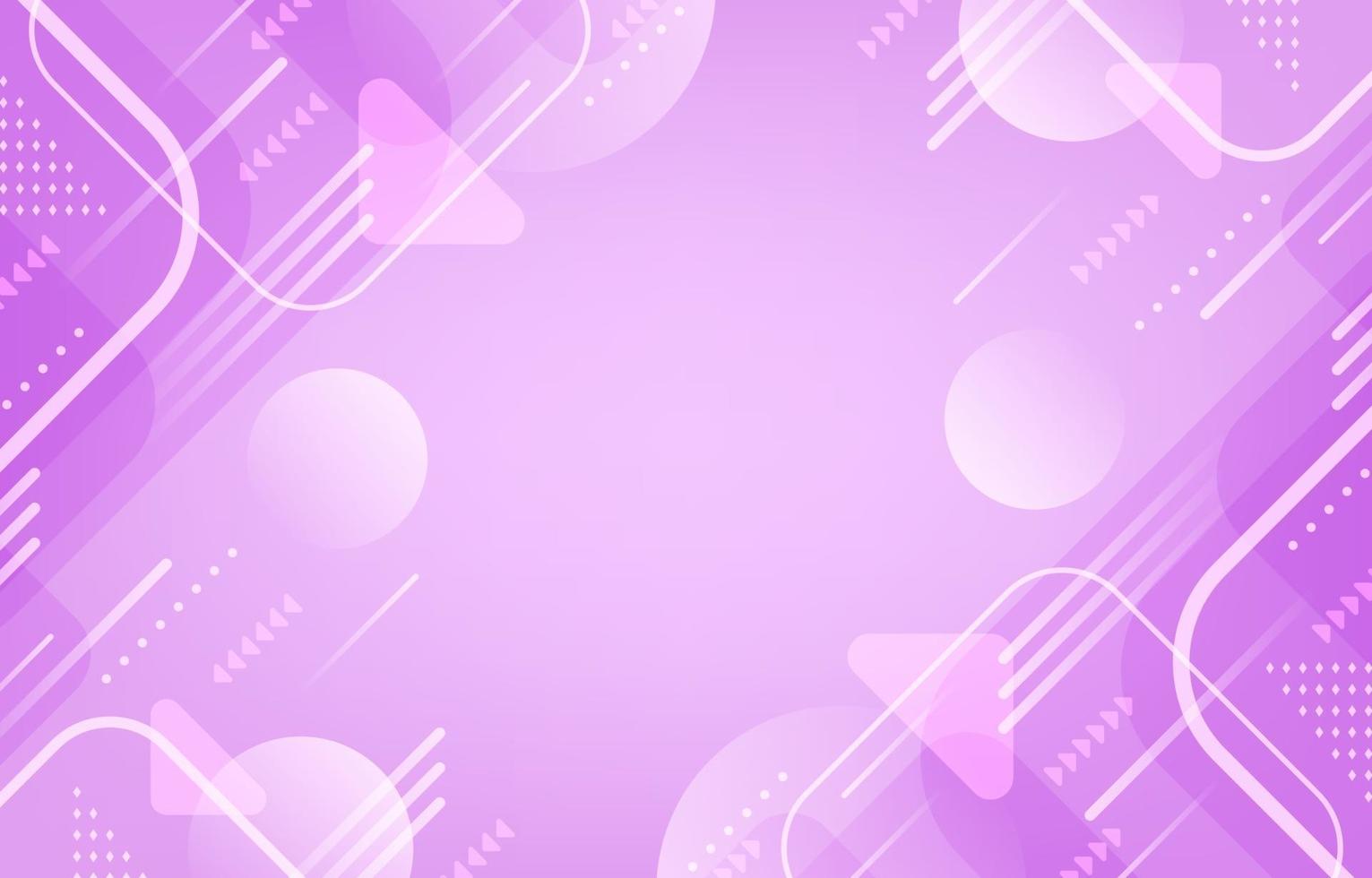 Abstract Geometric Pink Background vector