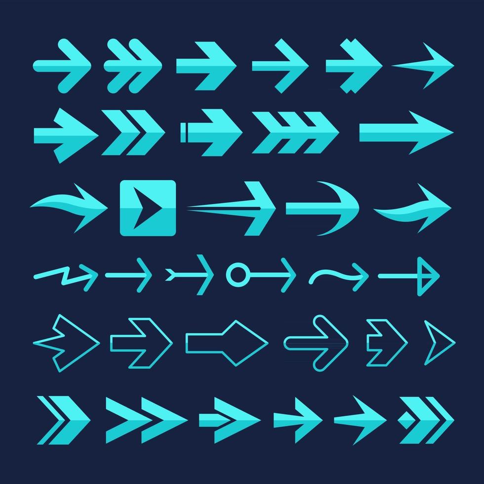 Arrow Element Collection vector