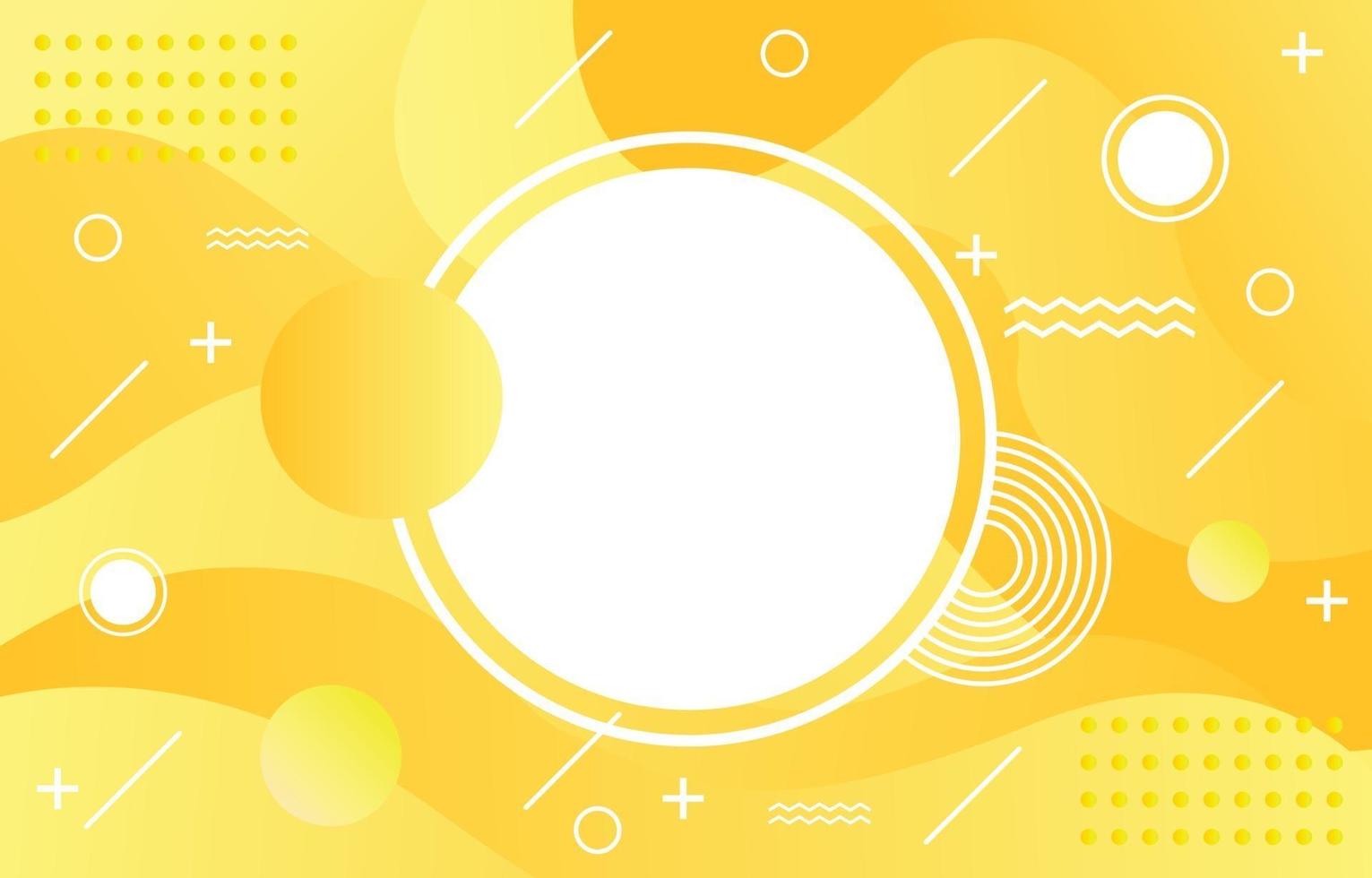 Abstract Yellow Background vector