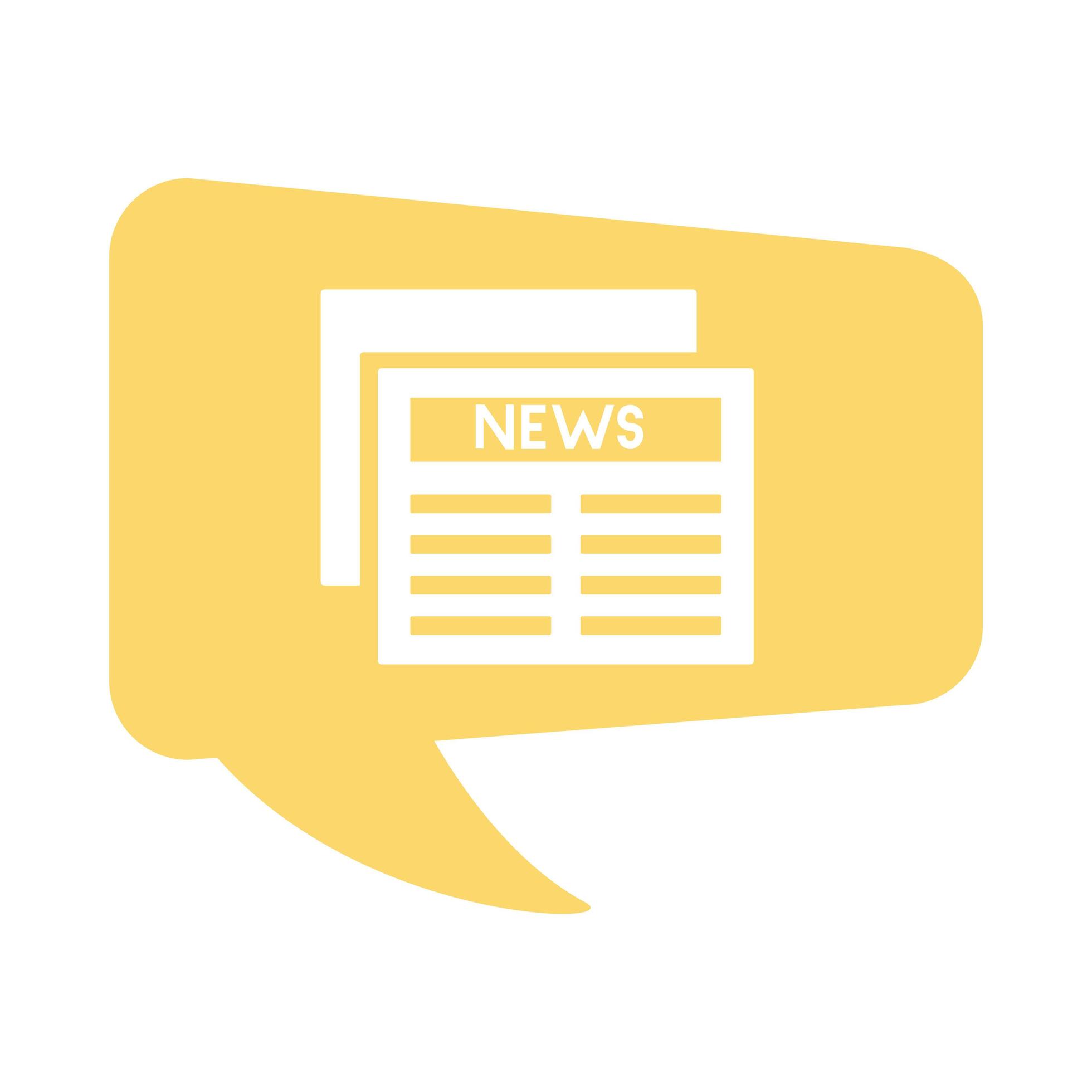 news paper flat style icon 2475666 Vector Art at Vecteezy