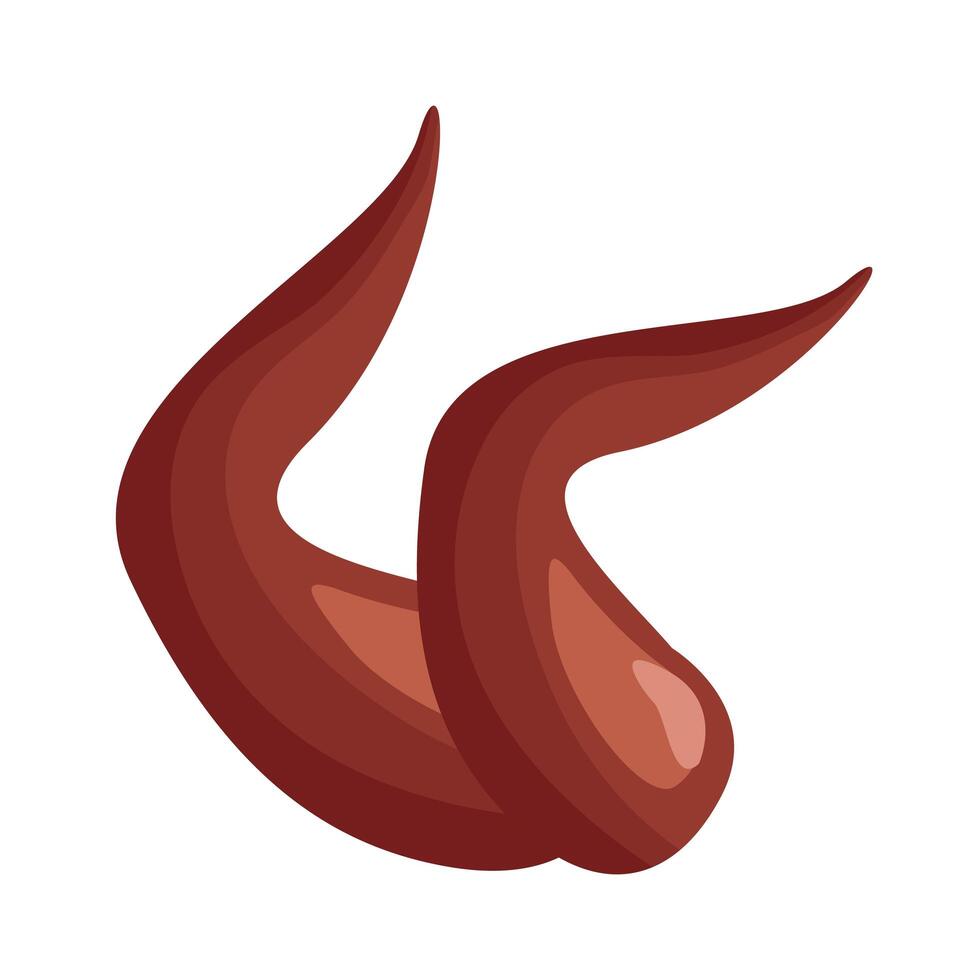 chicken wings detailed style icon vector