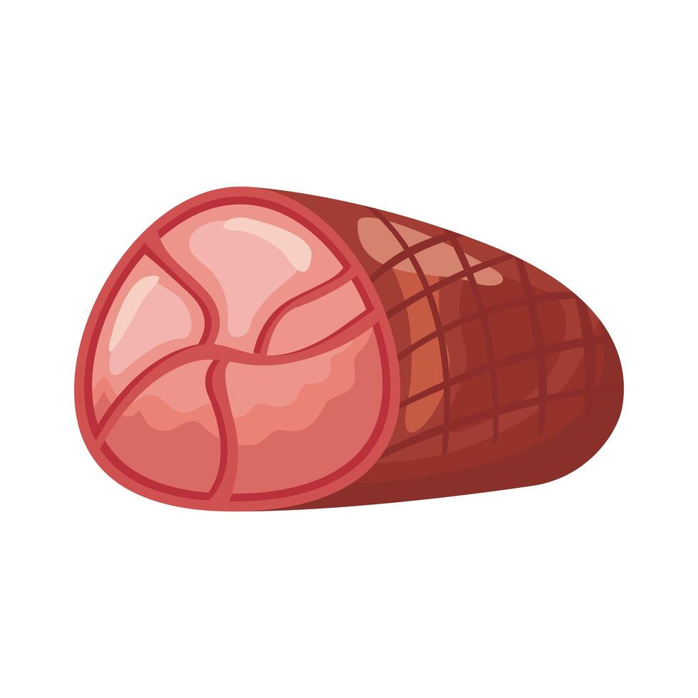 icono de estilo detallado de carne de res molida vector