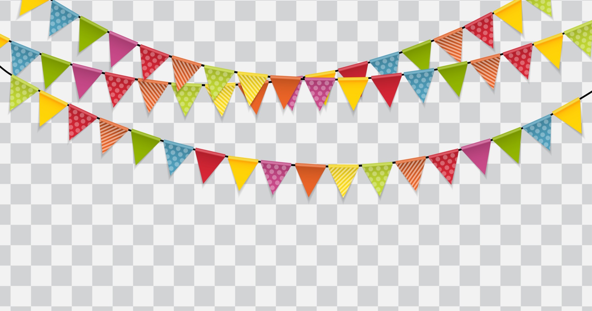 Party Flags Background Vector Illustration 2476528 Vector Art at Vecteezy