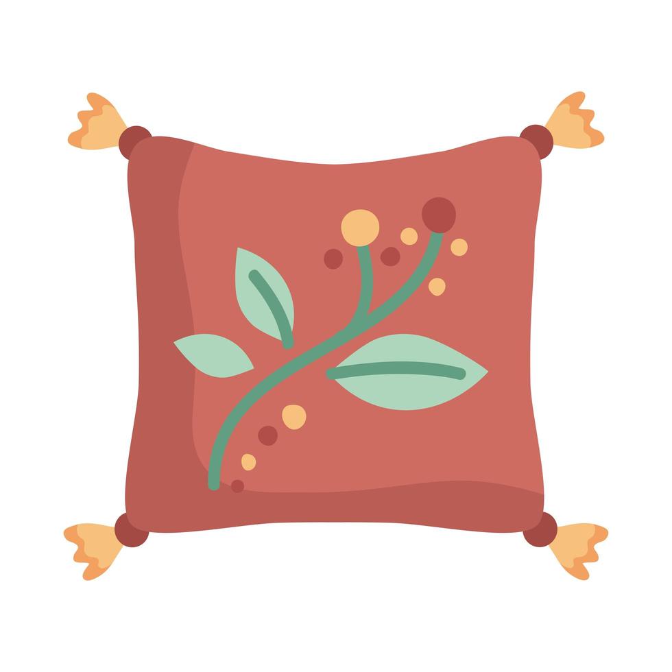 home pillow icon vector design