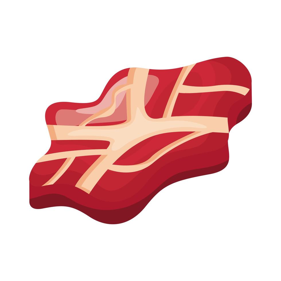 meat cut detailed style icon vector