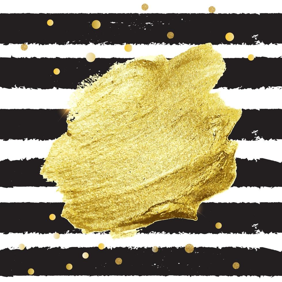 Abstract Golden Paint Splash Background vector