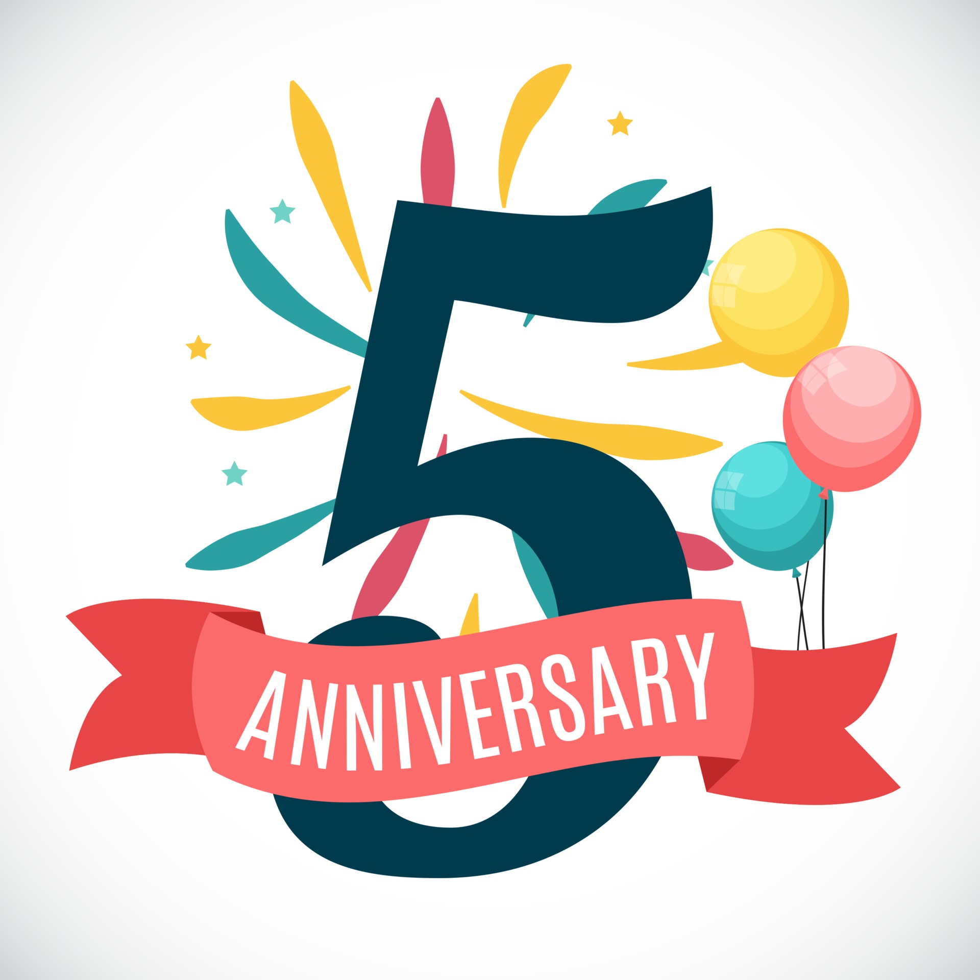 5 лет организации