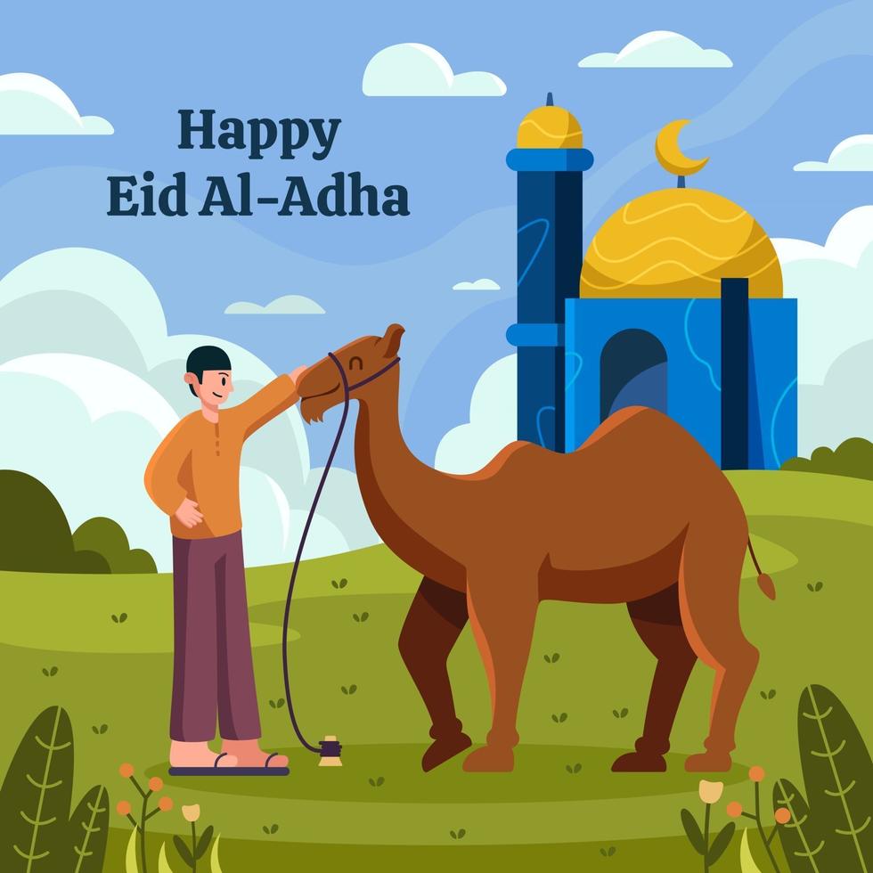 Eid Al Adha Celebration vector