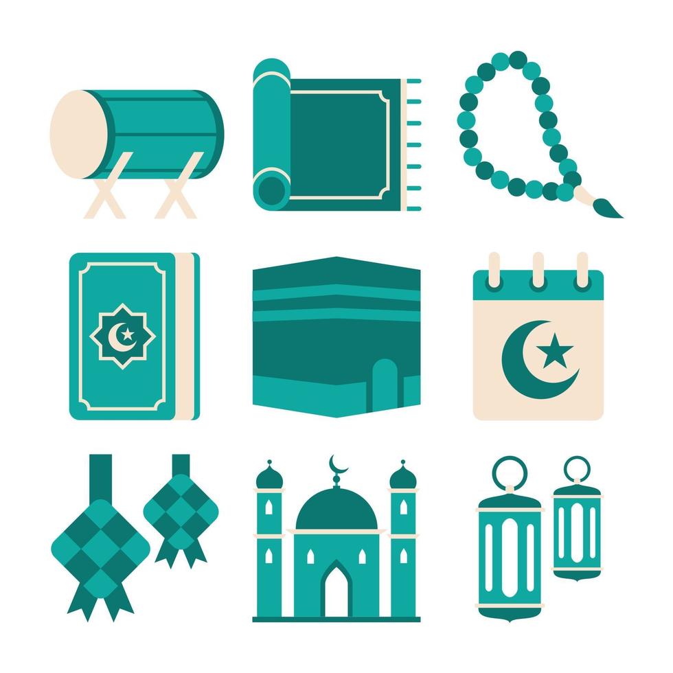 icono de ketupat para eid aidul fitri vector