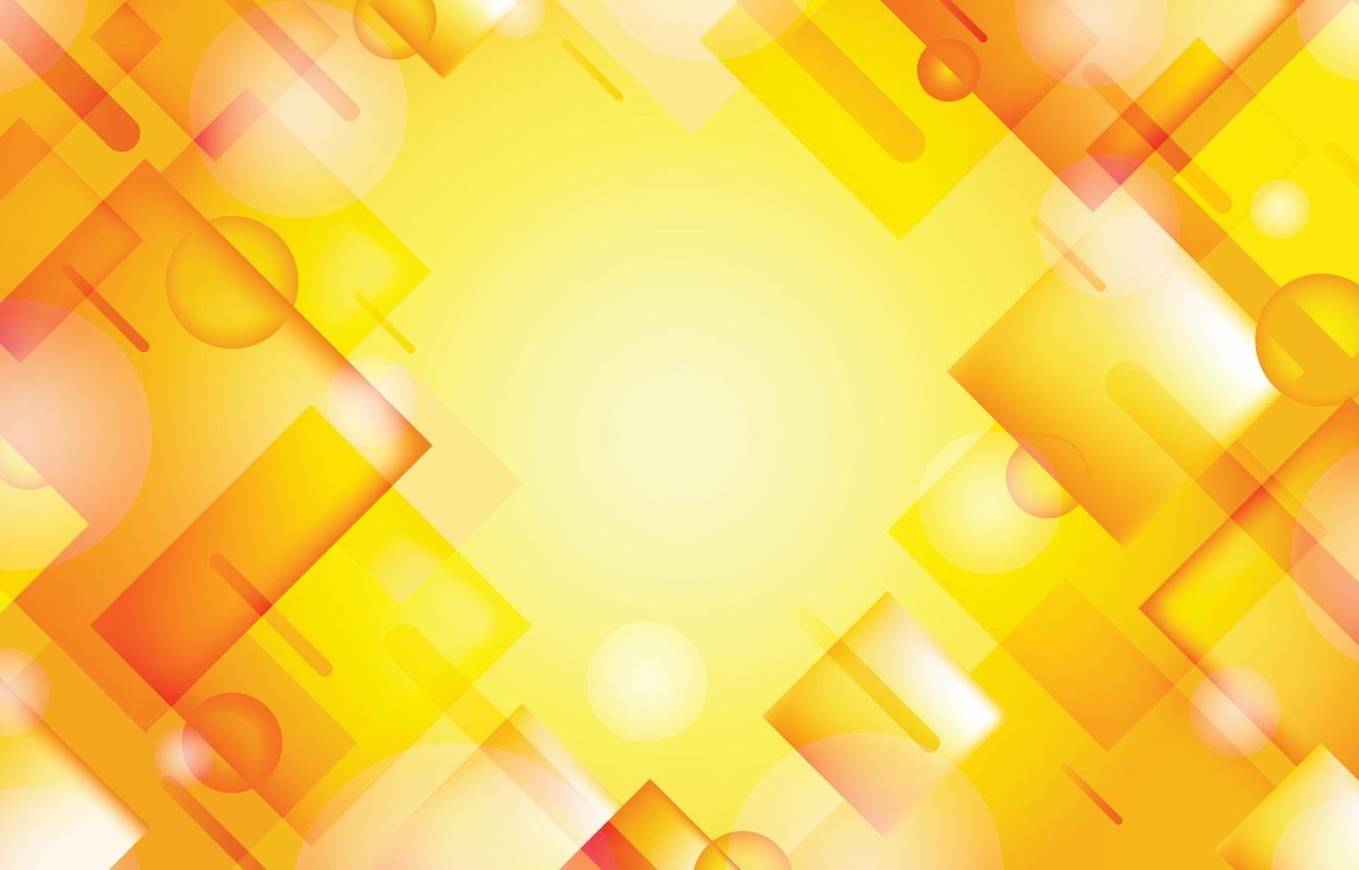 plantilla de fondo abstracto amarillo vector