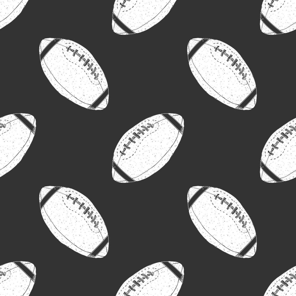pelota de rugby de fútbol vector