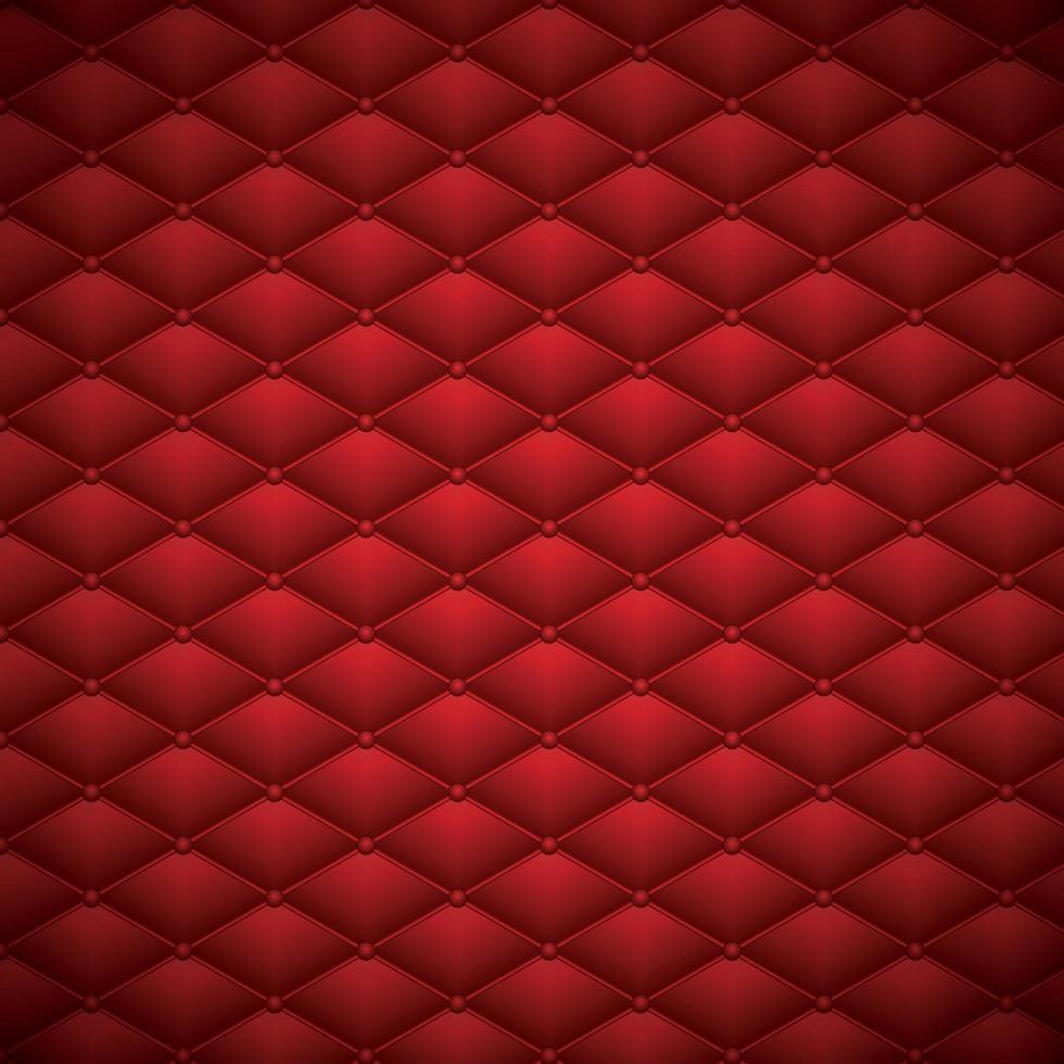 Button Red Leather abstract Luxury background vector illustration