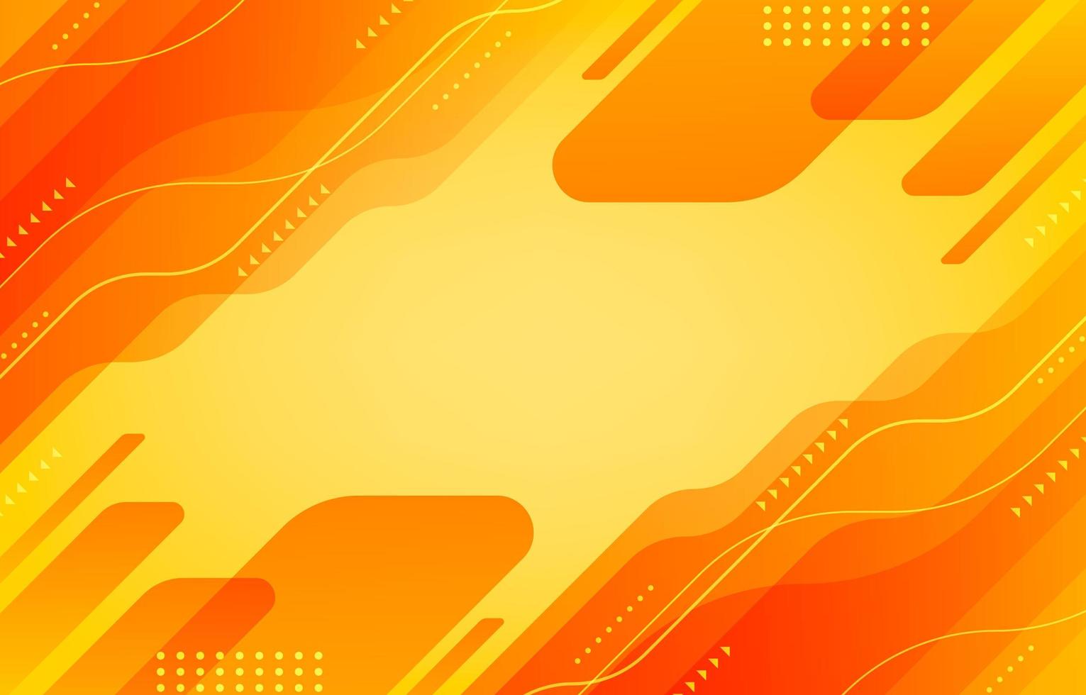 Abstract Yellow Background vector