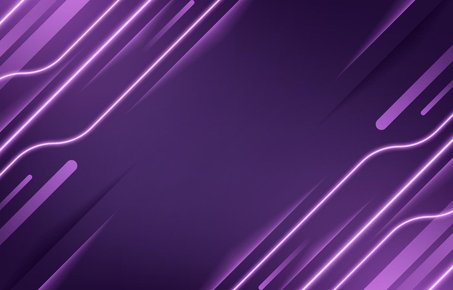 fondo de tecnología de neón lila lavanda vector