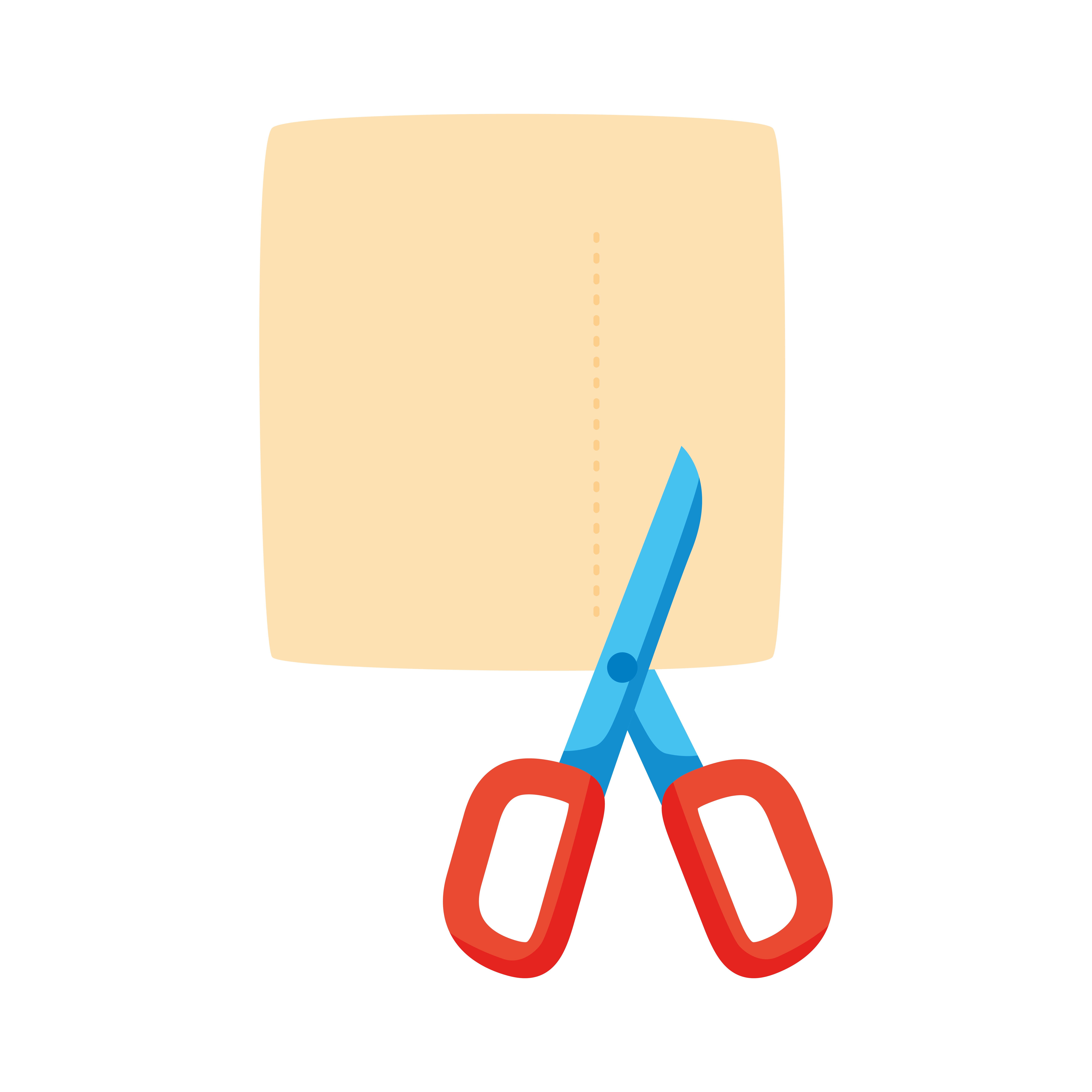 scissors cutting paper flat style icon 2483370 Vector Art at Vecteezy