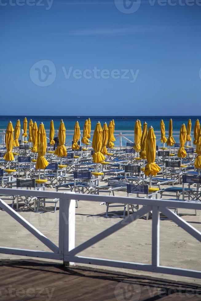 Sicilian beach in Italy photo