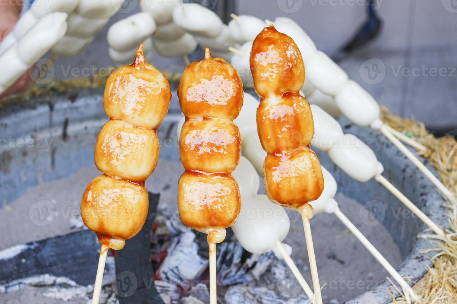 Japanese sweets dumpling ball photo