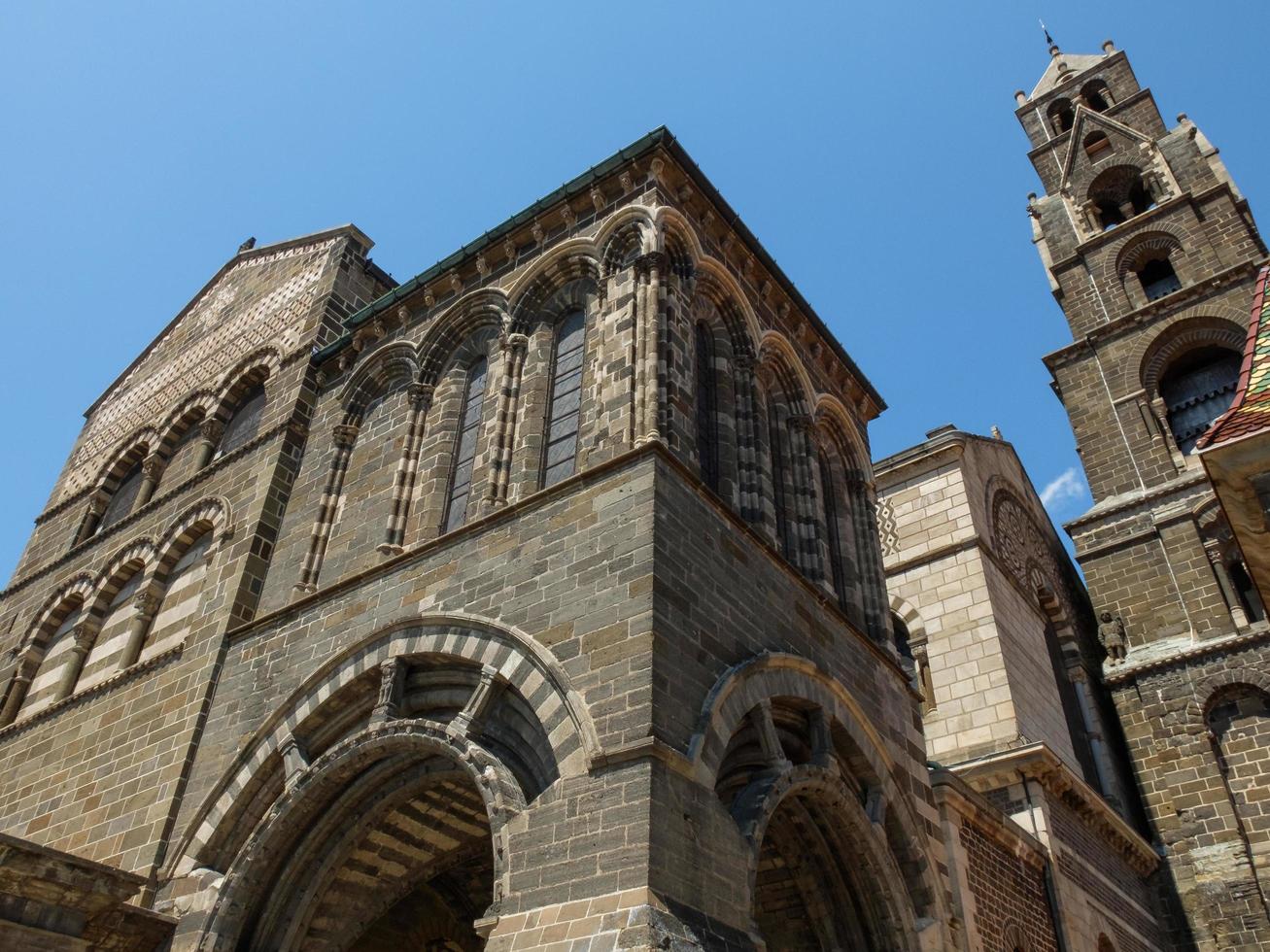 Cathedral Puy en Velay in Haute-Loire, France photo