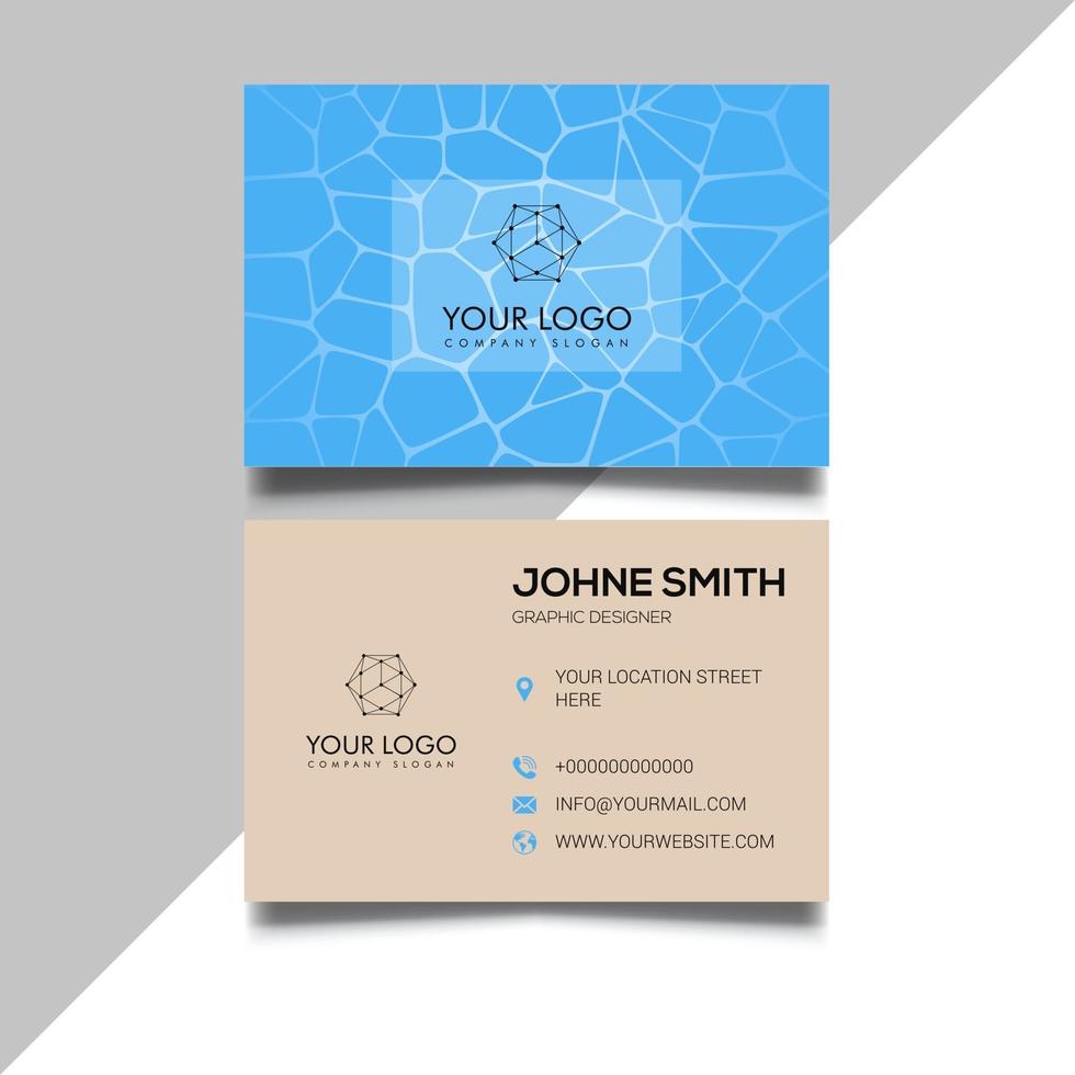 Corporate Business Card Template vector