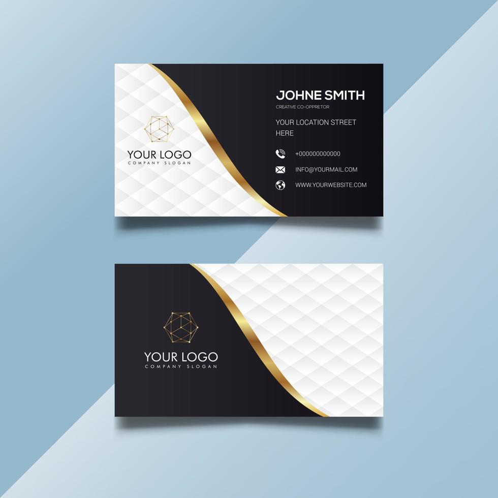 Corporate Business Card Template vector