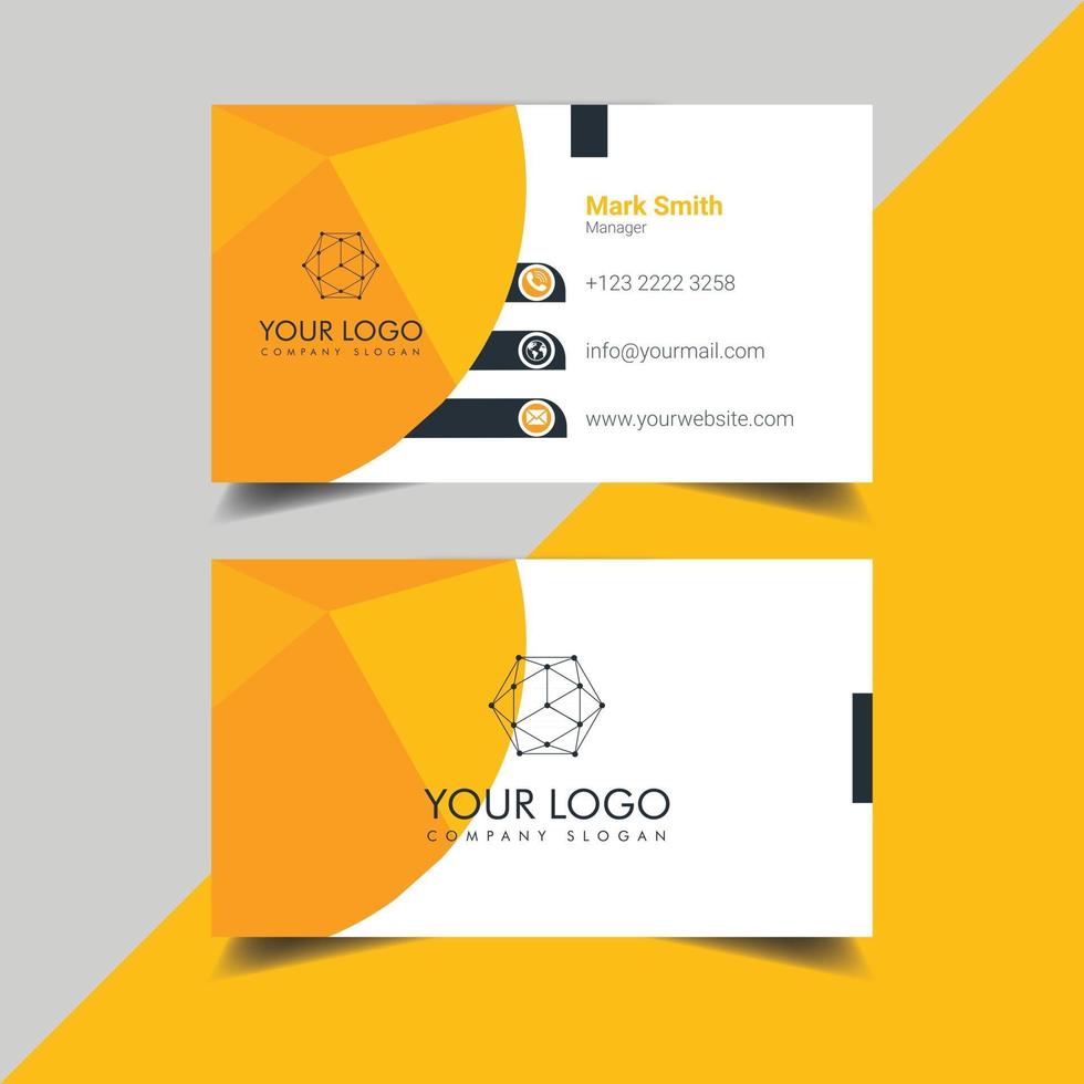 Corporate Business Card Template vector