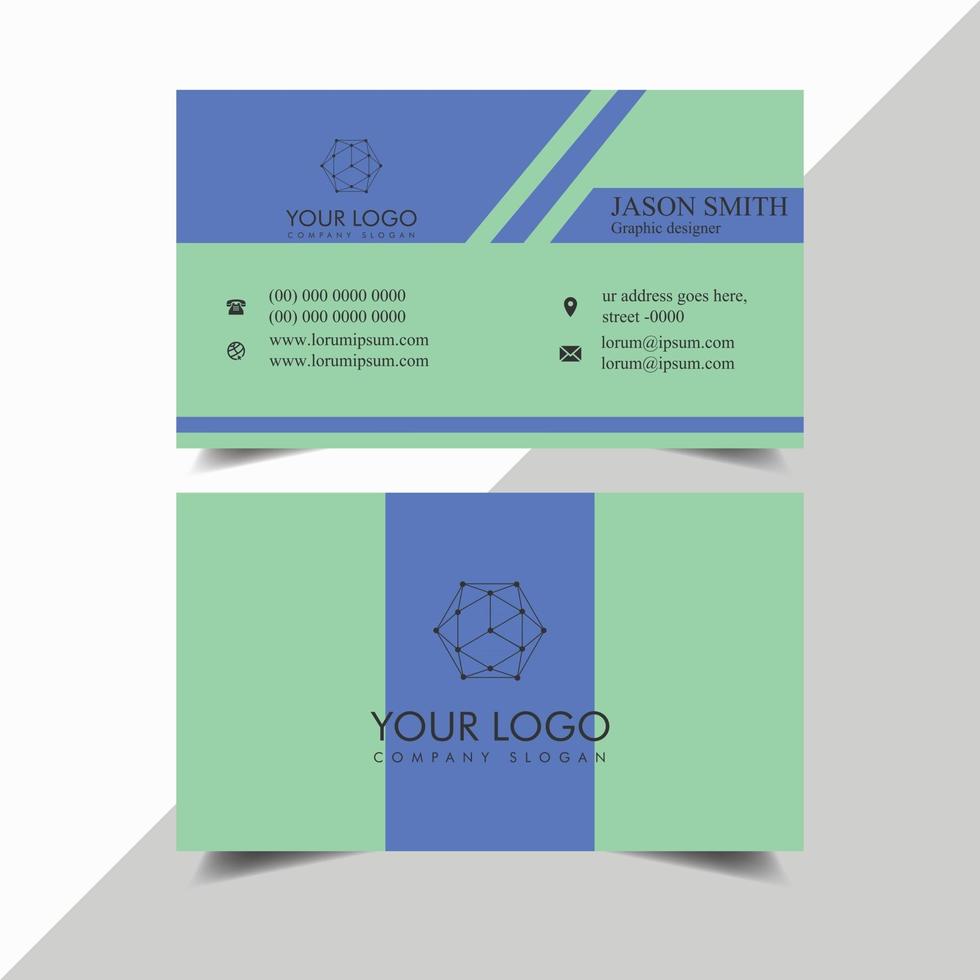 Corporate Business Card Template vector
