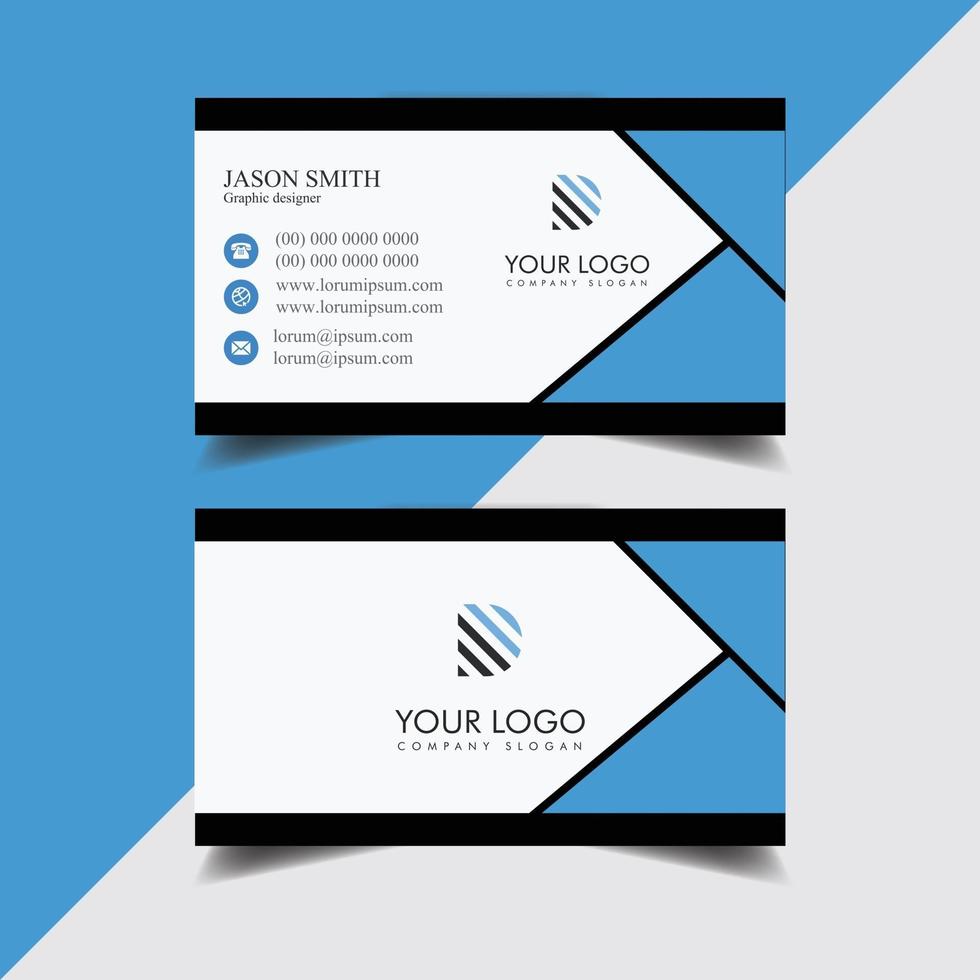 Corporate Business Card Template vector