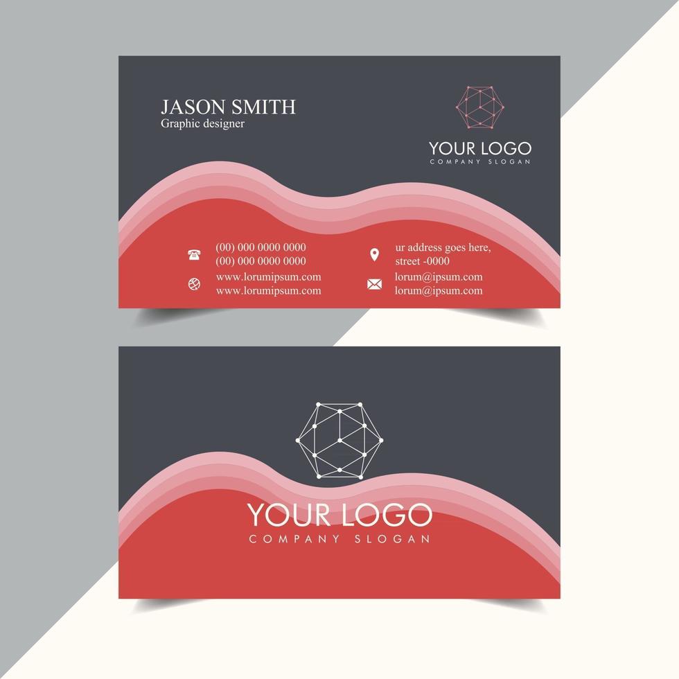 Corporate Business Card Template vector