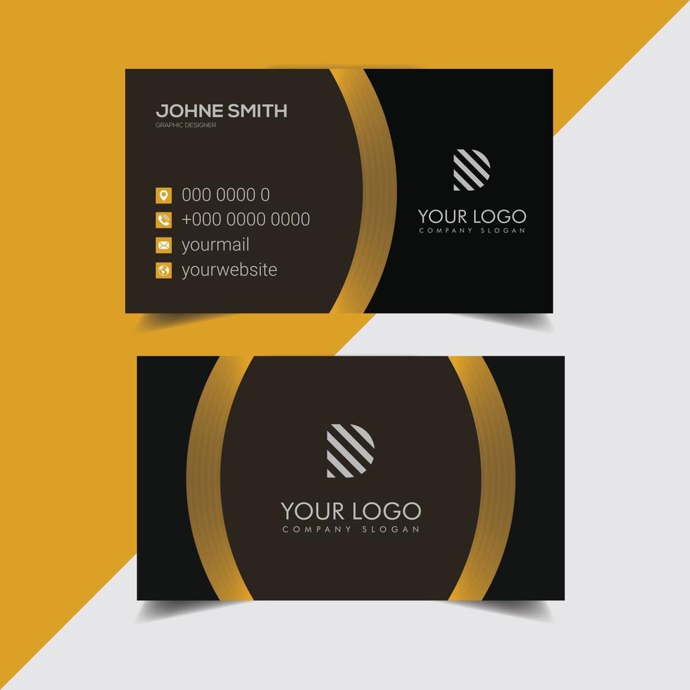 Corporate Business Card Template vector